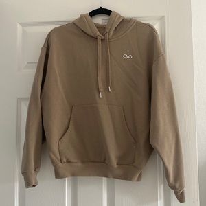 Alo Accolade Hoodie XXS tan/nude